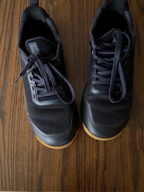 Men's Black Sneakers with Gum Sole — Everyday Lightweight Trainer